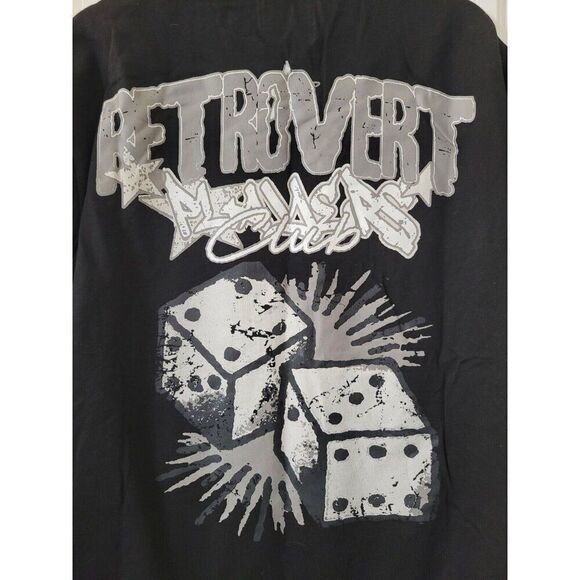 Retrovert Players Club T-Shirt $110 XXL Black - Picture 6 of 6